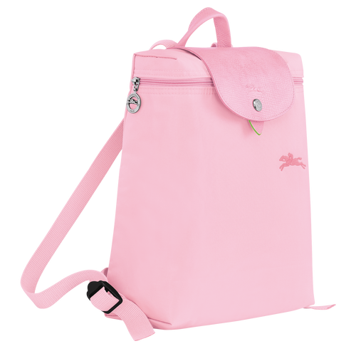 Le Pliage Green M Backpack , Pink - Recycled canvas - View 2 of 5