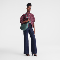 Essential L Crossbody bag , Cedar - Leather