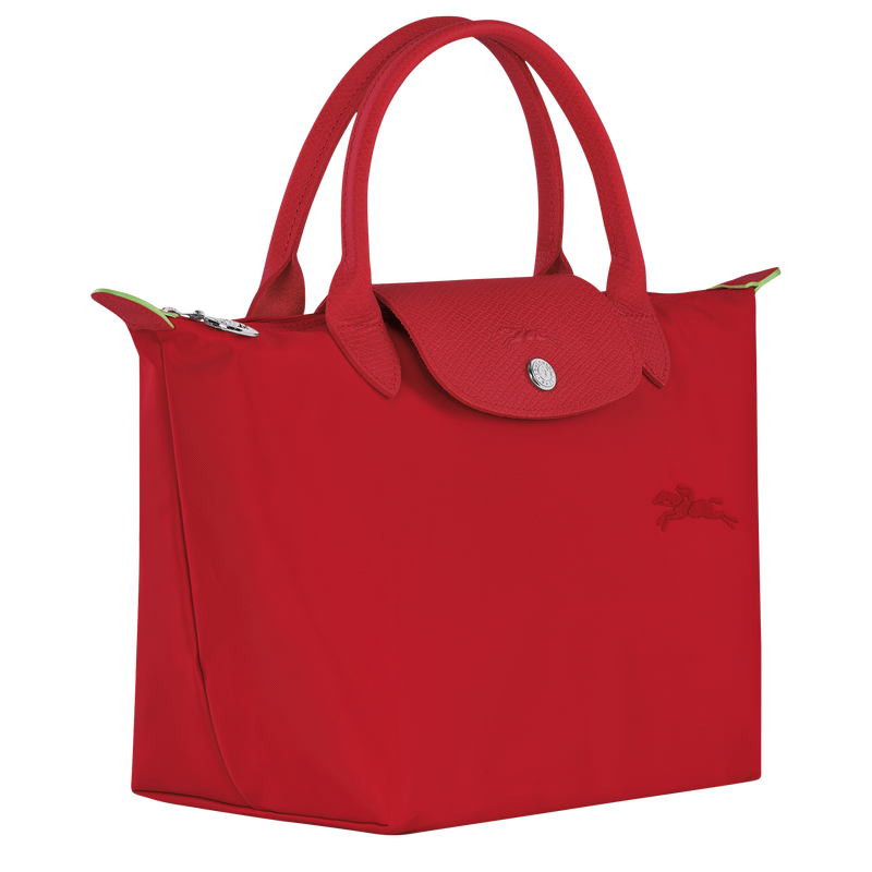 Le Pliage Green S Handbag Tomato - Recycled canvas | Longchamp AU