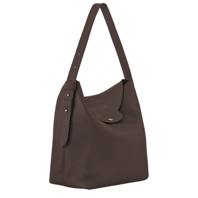 Le Cadence Bolso de hombro L , Cuero - Moka