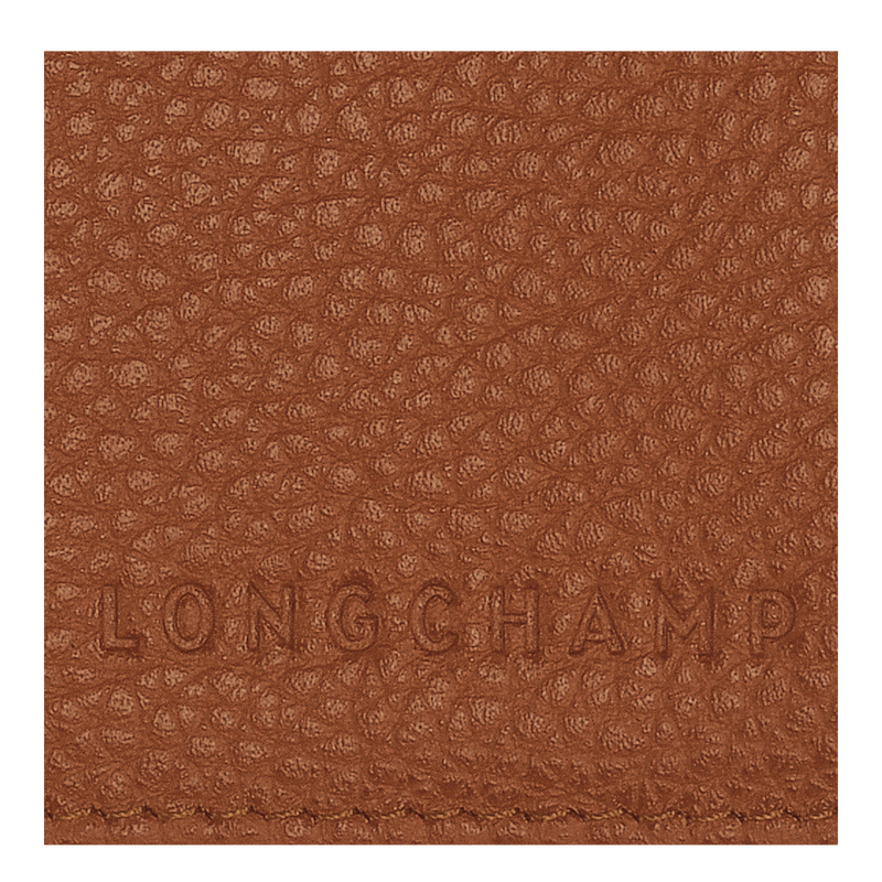 Le Foulonné Passport cover , Caramel - Leather  - View 4 of 4