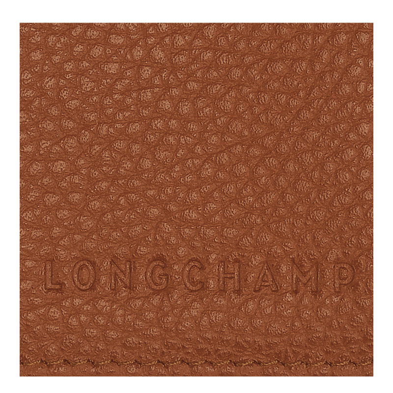 Le Foulonné Passport cover , Caramel - Leather  - View 4 of  4