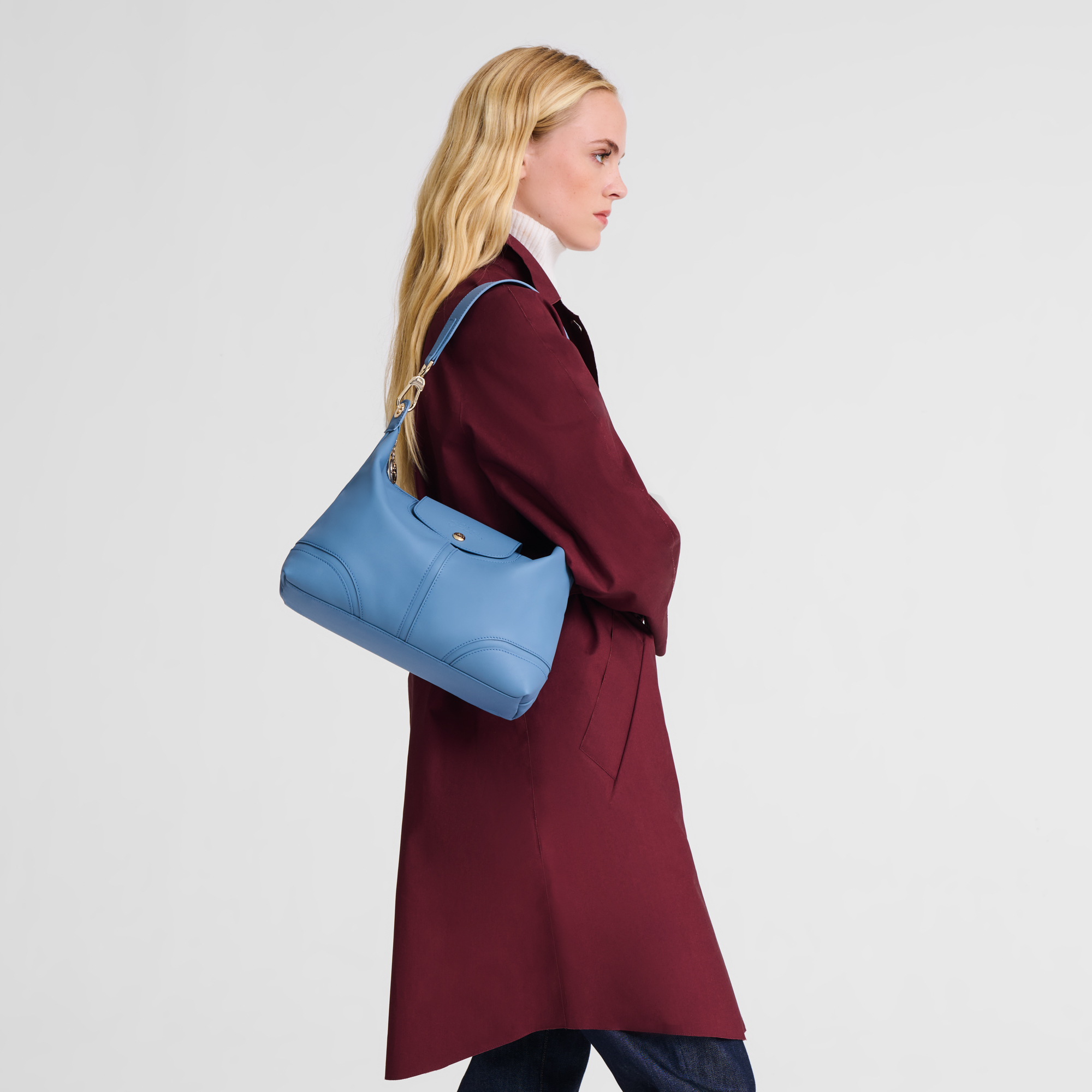 Le Pliage Xtra Borsa da spalla L,  Ardesia