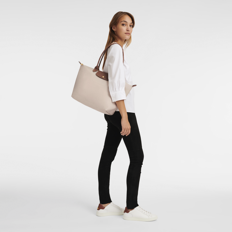 Le Pliage Original Pouch with handle Paper - Recycled canvas