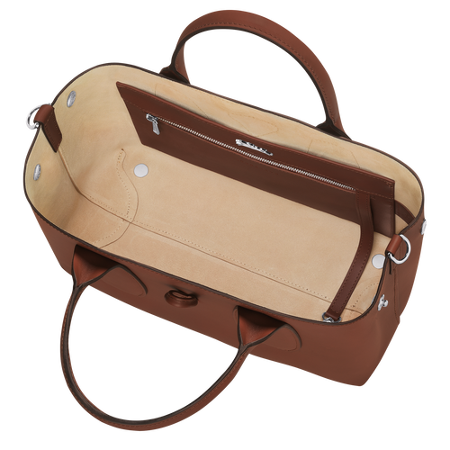 Roseau Handbag M, Ebony