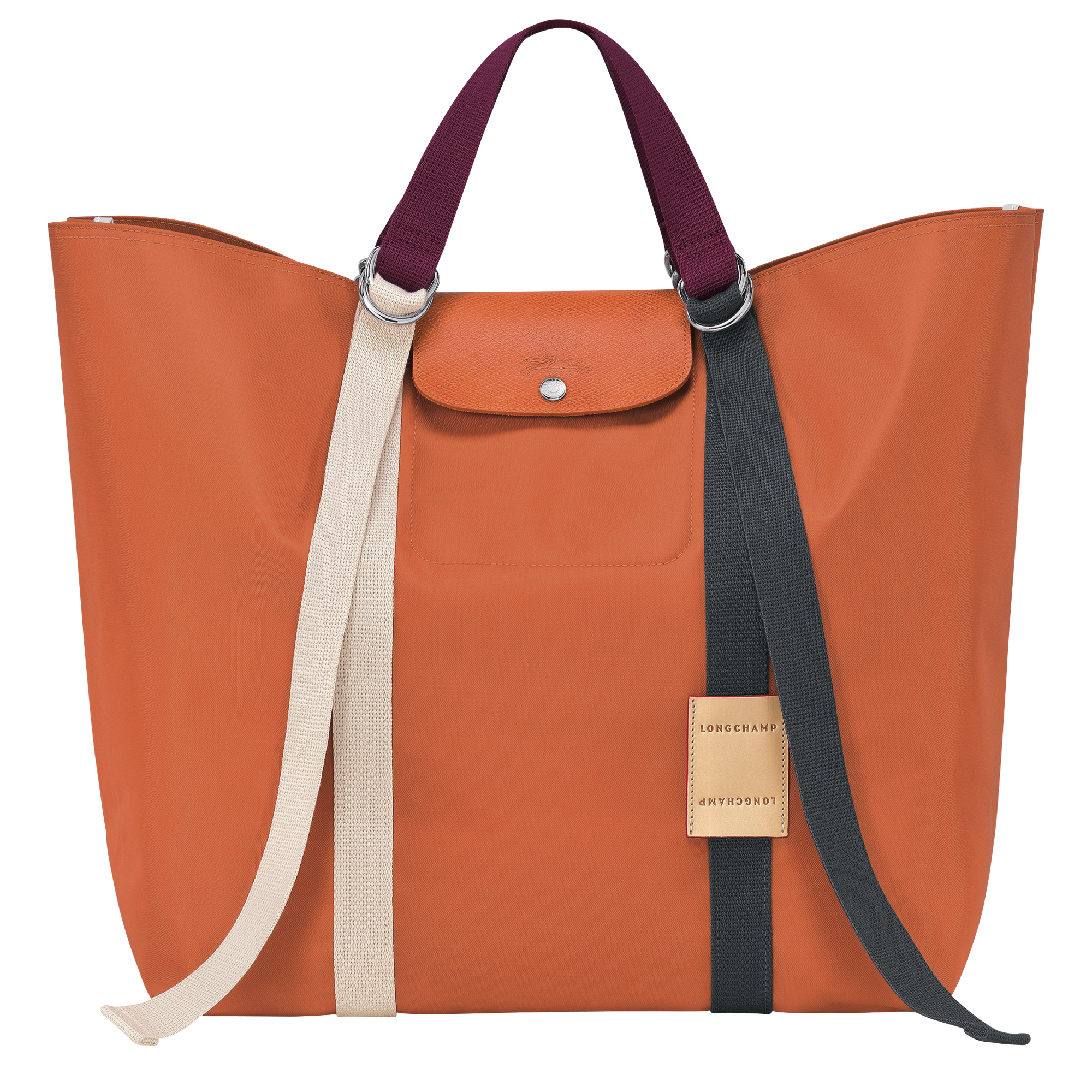 Le Pliage Re-Play Bolso con asa superior XL Tejido Carotte Longchamp EN