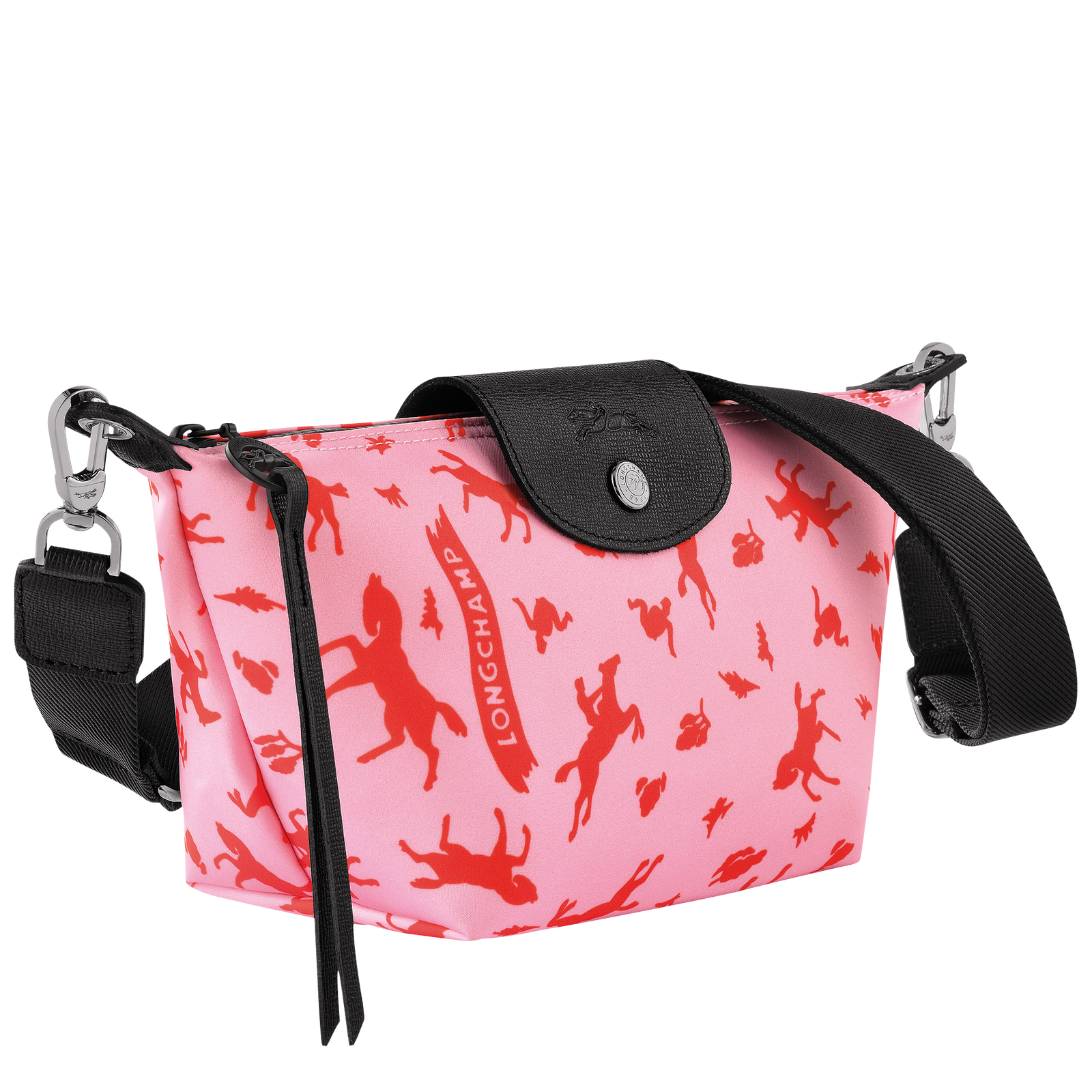 Le Pliage Collection Bolso bandolera XS Tejido Rosa 10212HDE018