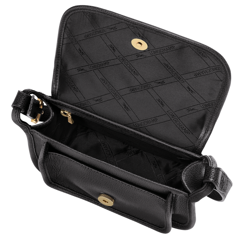 Le Foulonné S Crossbody bag , Black - Leather  - View 5 of  5