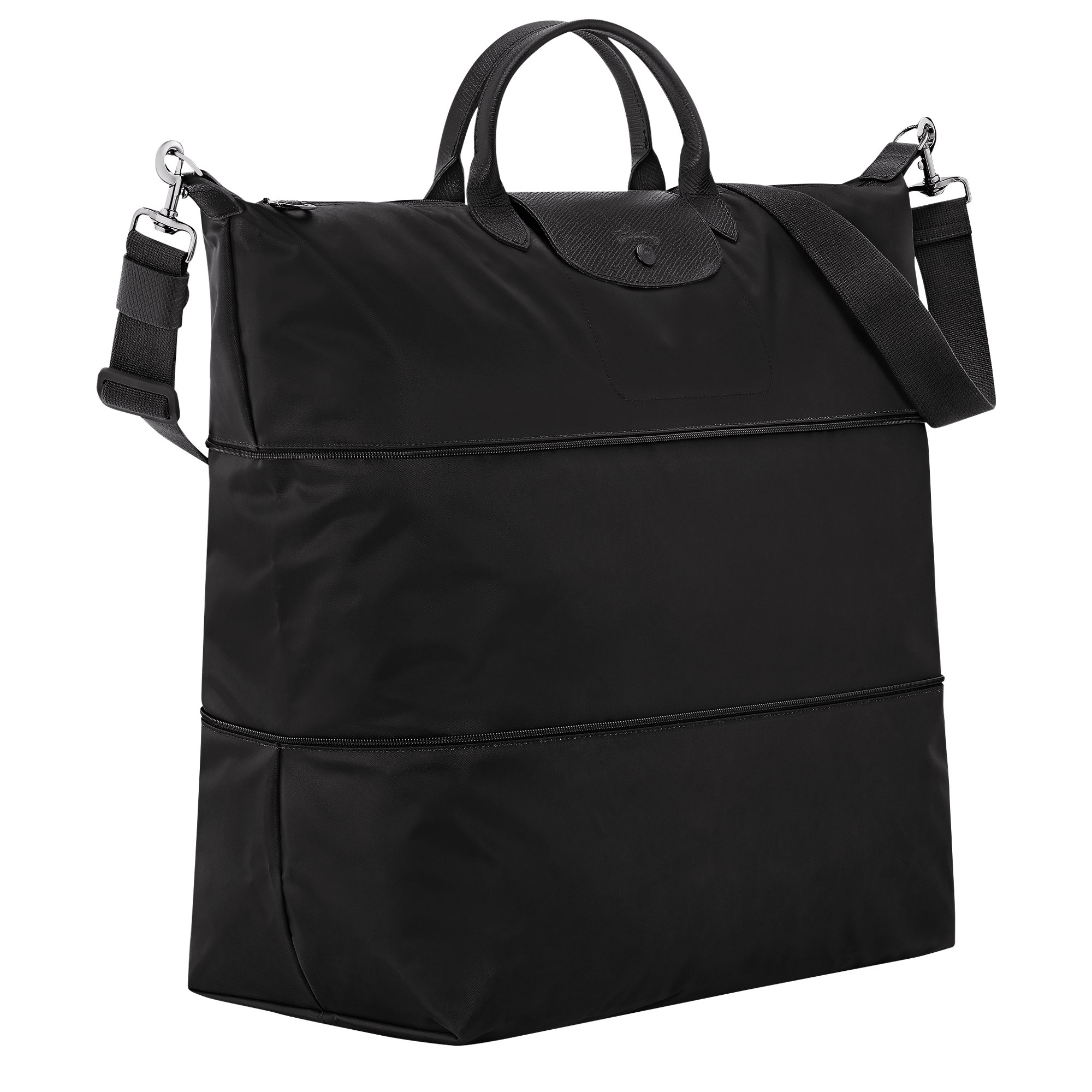 Le Pliage One Erweiterbare Reisetasche S, Schwarz
