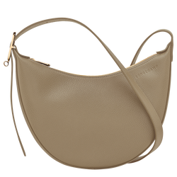Le Foulonn&eacute; S Crossbody bag , Lichen - Leather