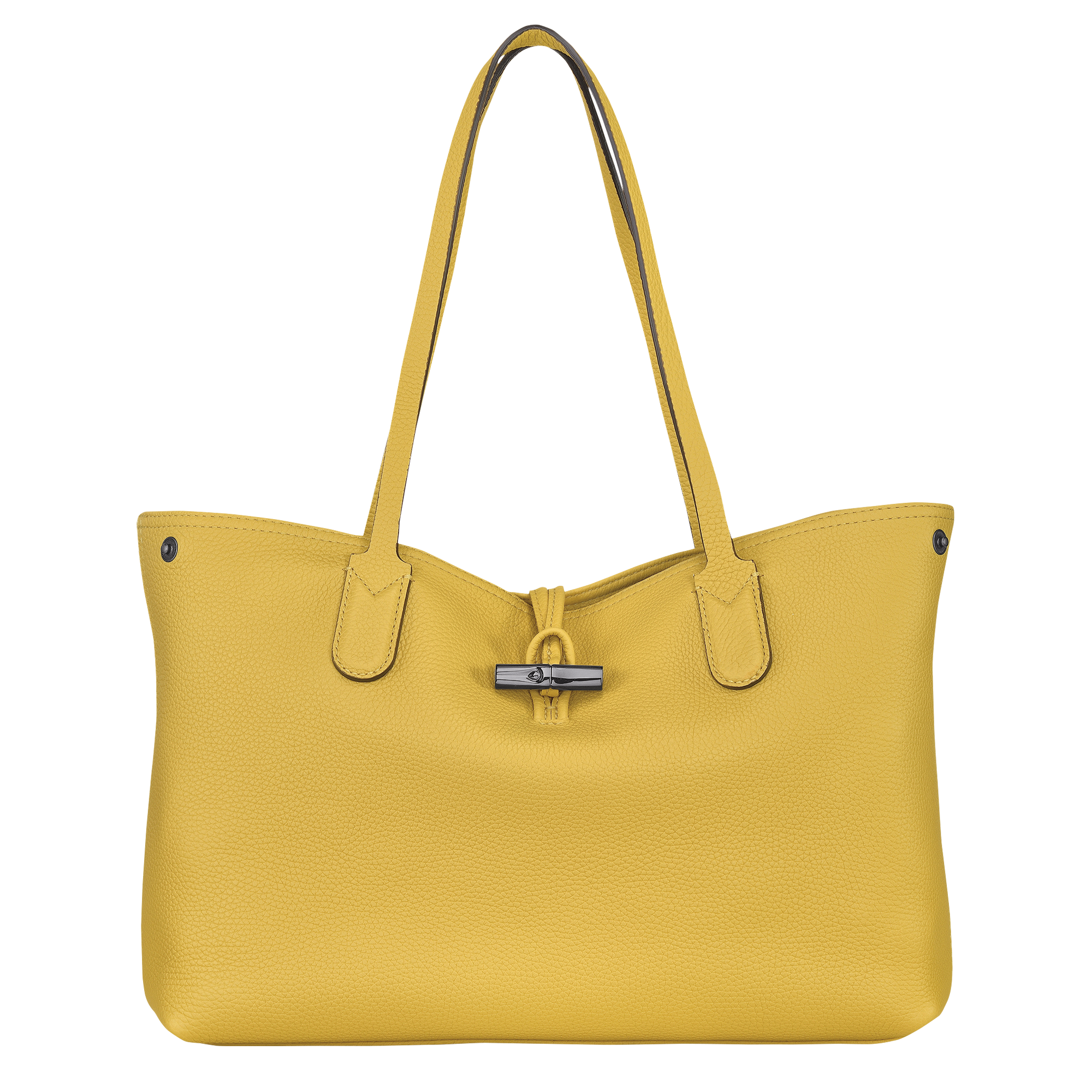 yellow longchamp bag