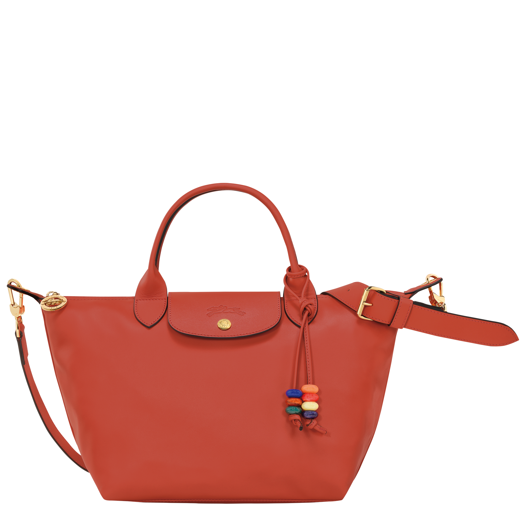 Le Pliage Xtra S Handbag Sienna Leather Longchamp GB