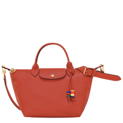 Le Pliage Xtra S Handbag , Sienna - Leather