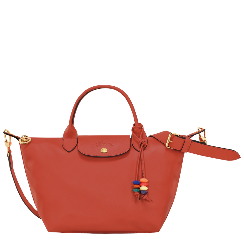 Le Pliage Xtra S Handbag , Sienna - Leather  - View 1 of 2