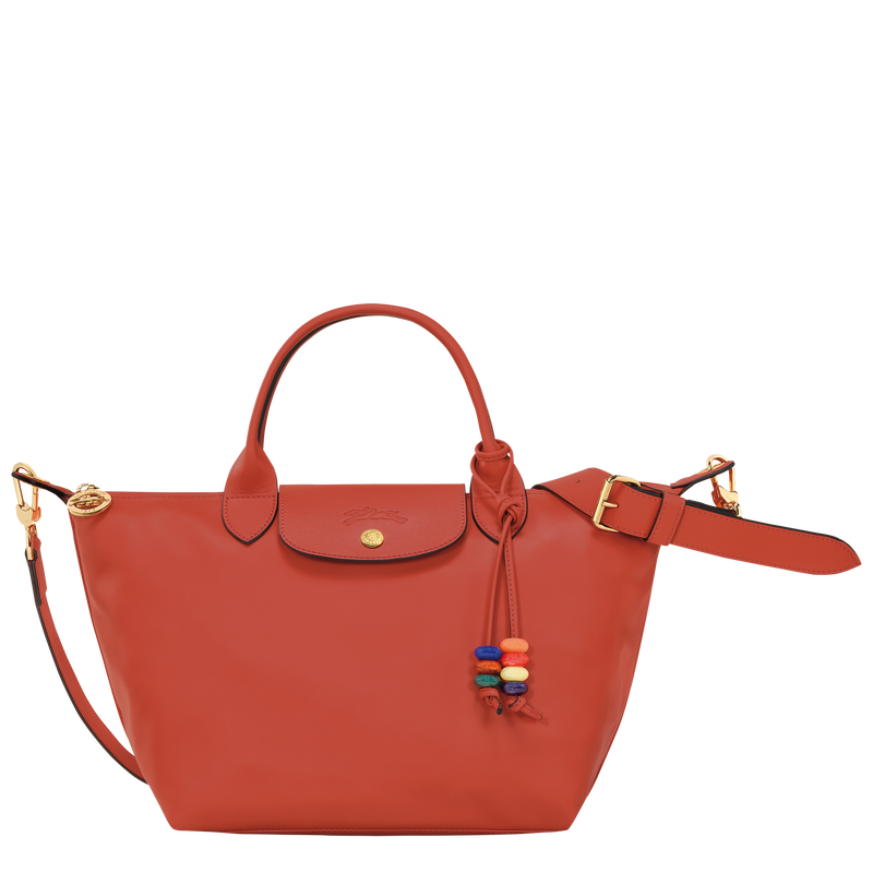 Le Pliage Xtra S Handbag , Sienna - Leather  - View 1 of  2