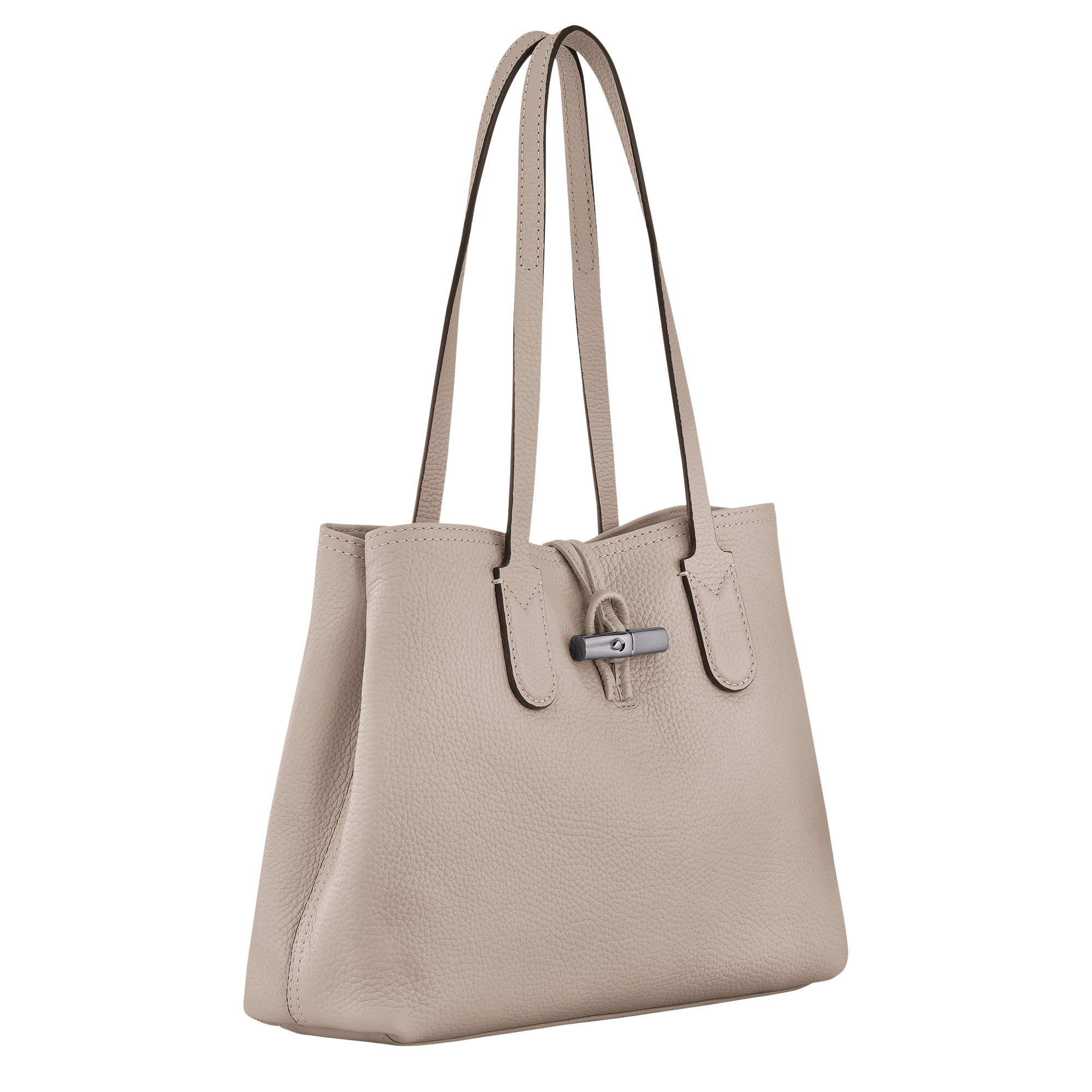 Le Roseau Essential M Tote bag Clay - Leather | Longchamp US
