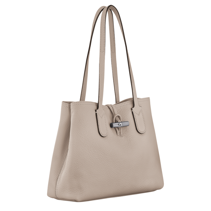 Roseau Essential M Tote bag , Clay - Leather  - View 3 of 6