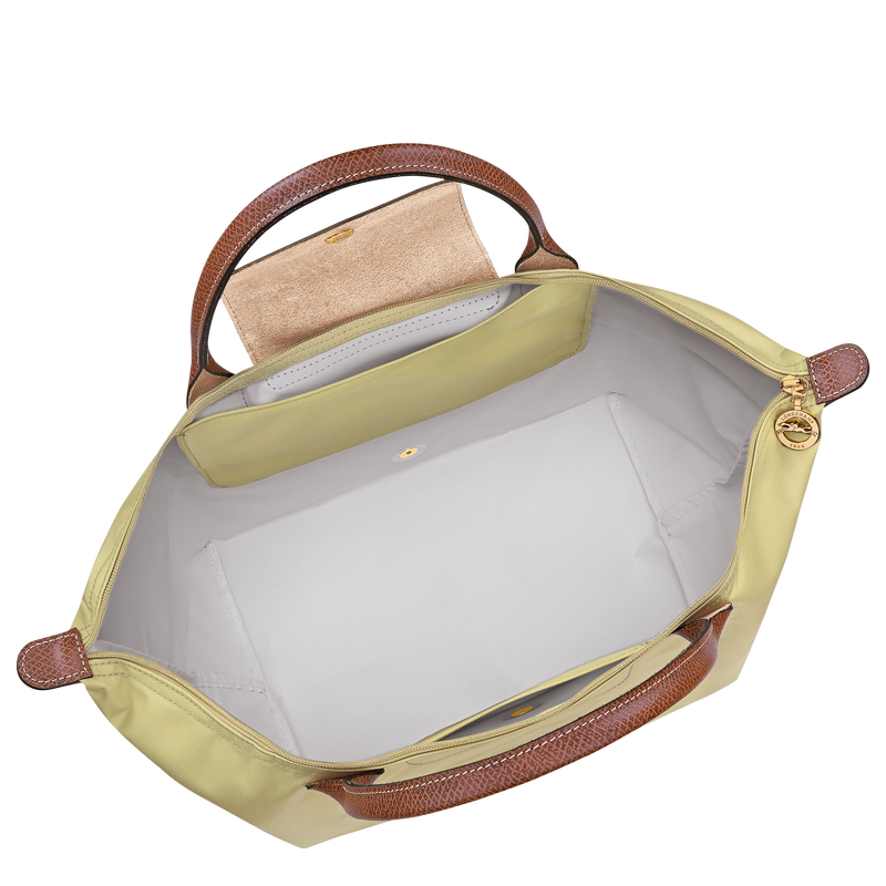 Le Pliage Original 手提包 M , 開心果綠色 - 再生帆布  - 查看 4 6