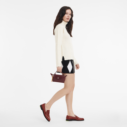 Le Pliage City Tasje met handvat , Pruim - Canvas