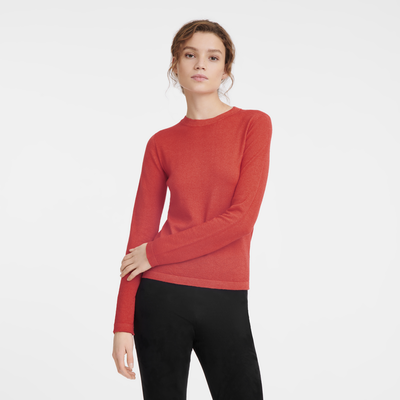 null Pullover, Erdbeere