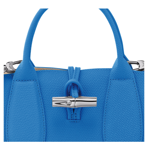 Roseau S Handbag , Cobalt - Leather - View 3 of 3