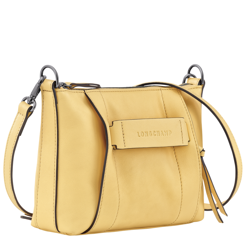 Longchamp 3D S Crossbody bag , Wheat - Leather  - View 3 of 4