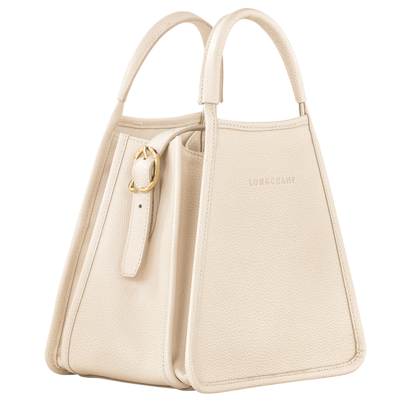 Le Foulonné S Handbag , Paper - Leather  - View 3 of 5