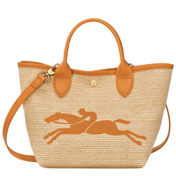 Le Panier Pliage S Basket bag , Apricot - Canvas