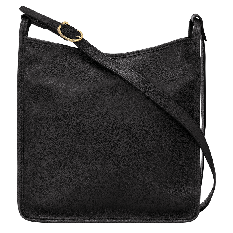 Le Foulonné M Crossbody bag , Black - Leather  - View 1 of 6