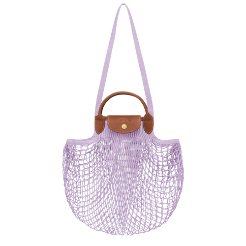 Le Pliage filet Top handle bag, Lilac