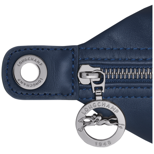 Schultertasche S Le Pliage Xtra , Leder - Navy - Ansicht 6 von 6