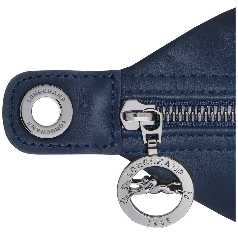 Schultertasche S Le Pliage Xtra , Leder - Navy  - Ansicht 6 von 6