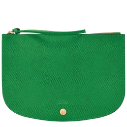 Épure Pouch , Green - Leather