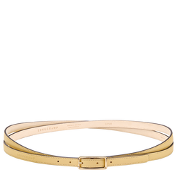 &Eacute;pure Ladies' belt , Hay - Leather