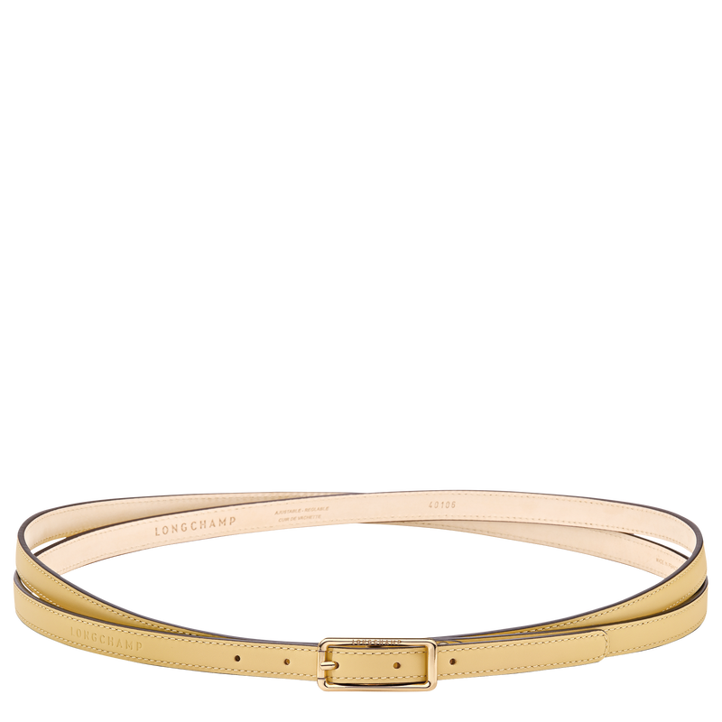 &Eacute;pure Ladies' belt , Hay - Leather  - View 1 of 2