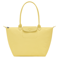 Le Pliage One L Tote bag , Lime - Canvas