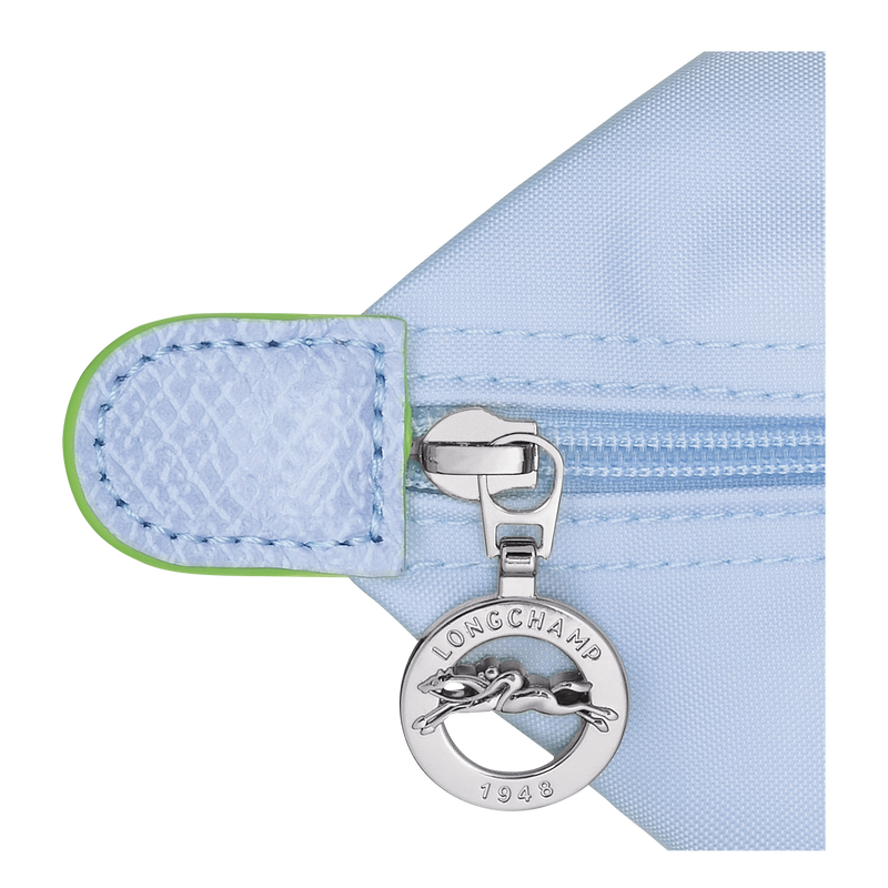 Sac à main S Le Pliage Green , Toile recyclée - Ciel  - Vue 5 de 6