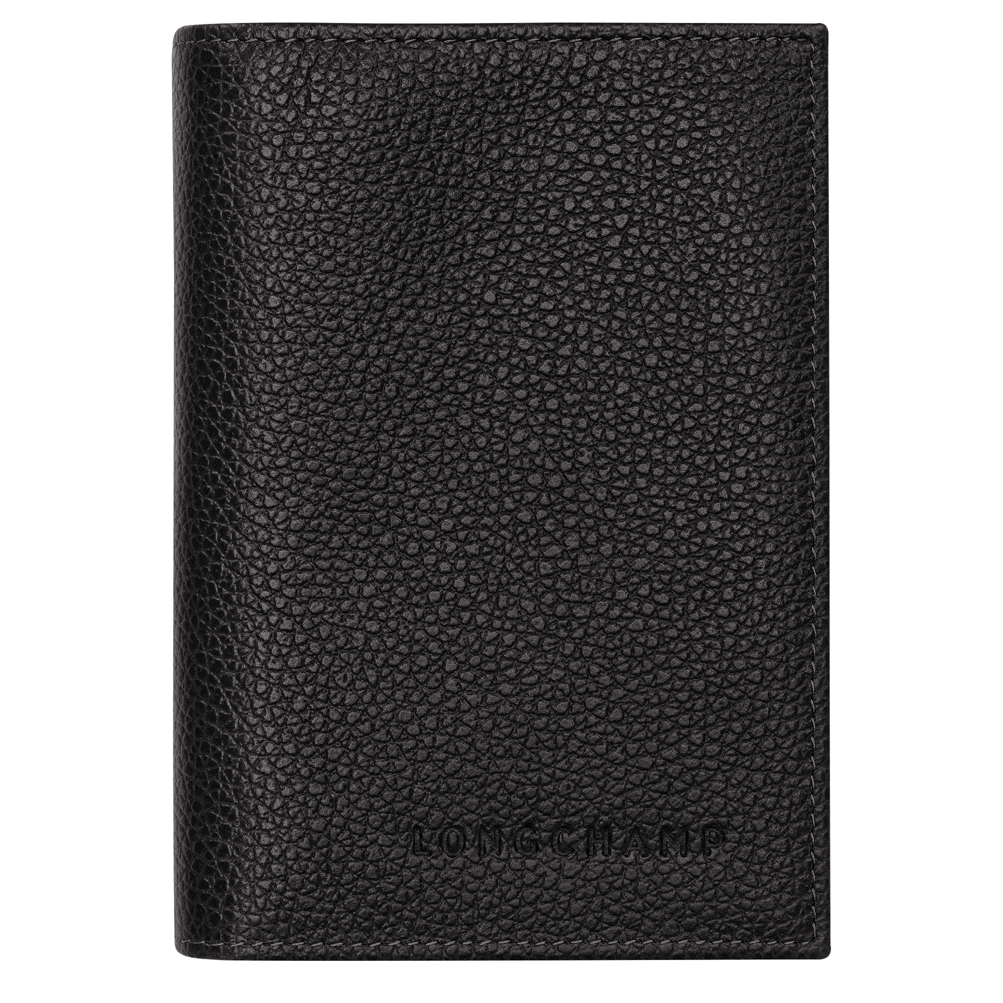 Le Foulonn&eacute; Passport cover, Black
