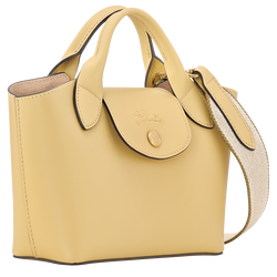 &Eacute;pure XS Tote bag , Hay - Leather