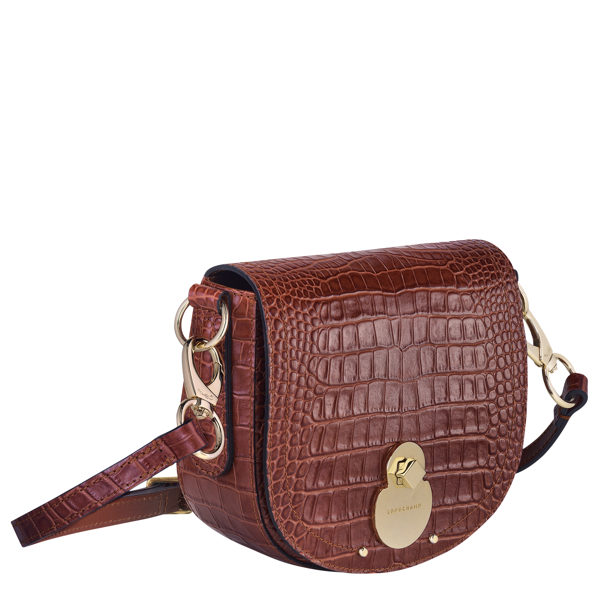 Longchamp cavalcade croco