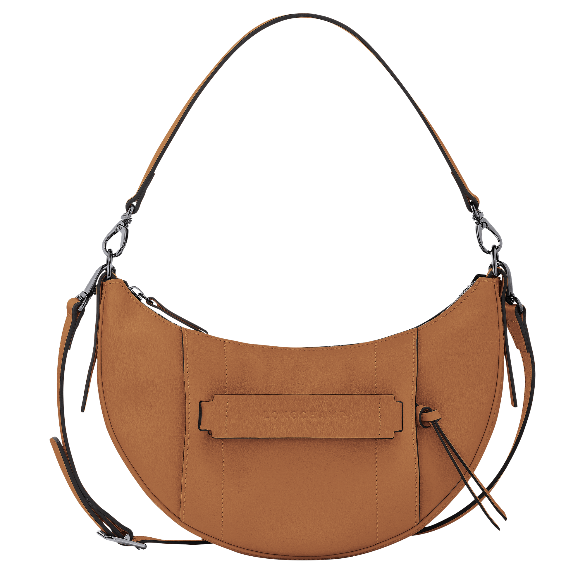 Longchamp 3D Sac bandouli&egrave;re S, Naturel