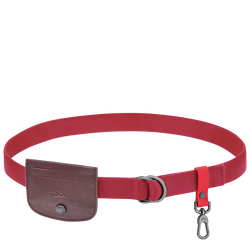 Re-play Ladies' belt , Beetroot - Canvas