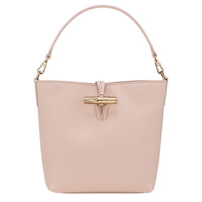 Beuteltasche XS Le Roseau , Leder - Blütenrosa