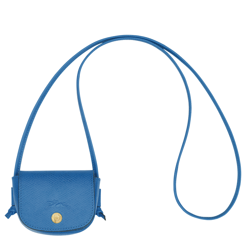 Coin purse with leather lace