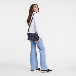Longchamp 3D S Handbag , Bilberry - Leather
