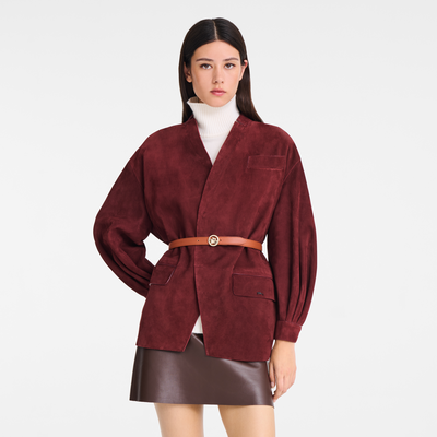 Cintura da donna La M&eacute;daille Longchamp , Pelle - Cognac