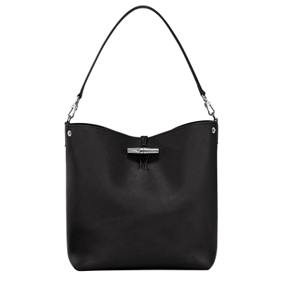 Schultertasche M Le Roseau , Leder - Schwarz