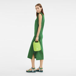 Le Pliage Collection Pouch, Green Light