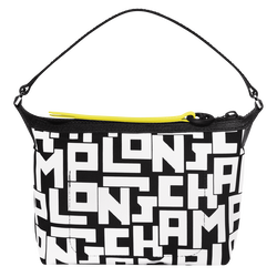ル プリアージュ® LGP ショルダーバッグ XS, ブラック/ホワイト
