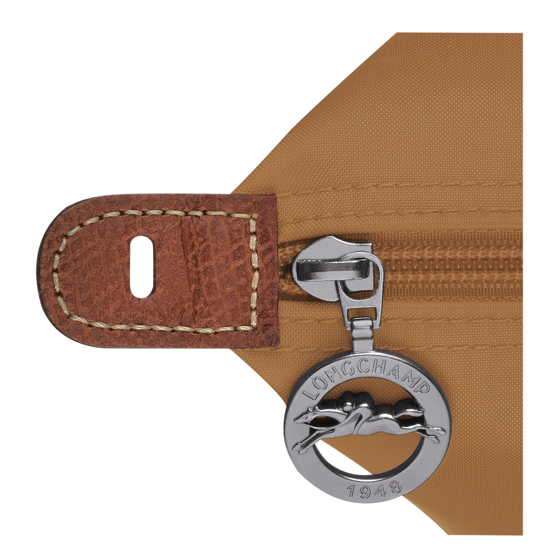 Le Pliage Original L Travel bag , Fawn - Recycled canvas  - View 6 of  7